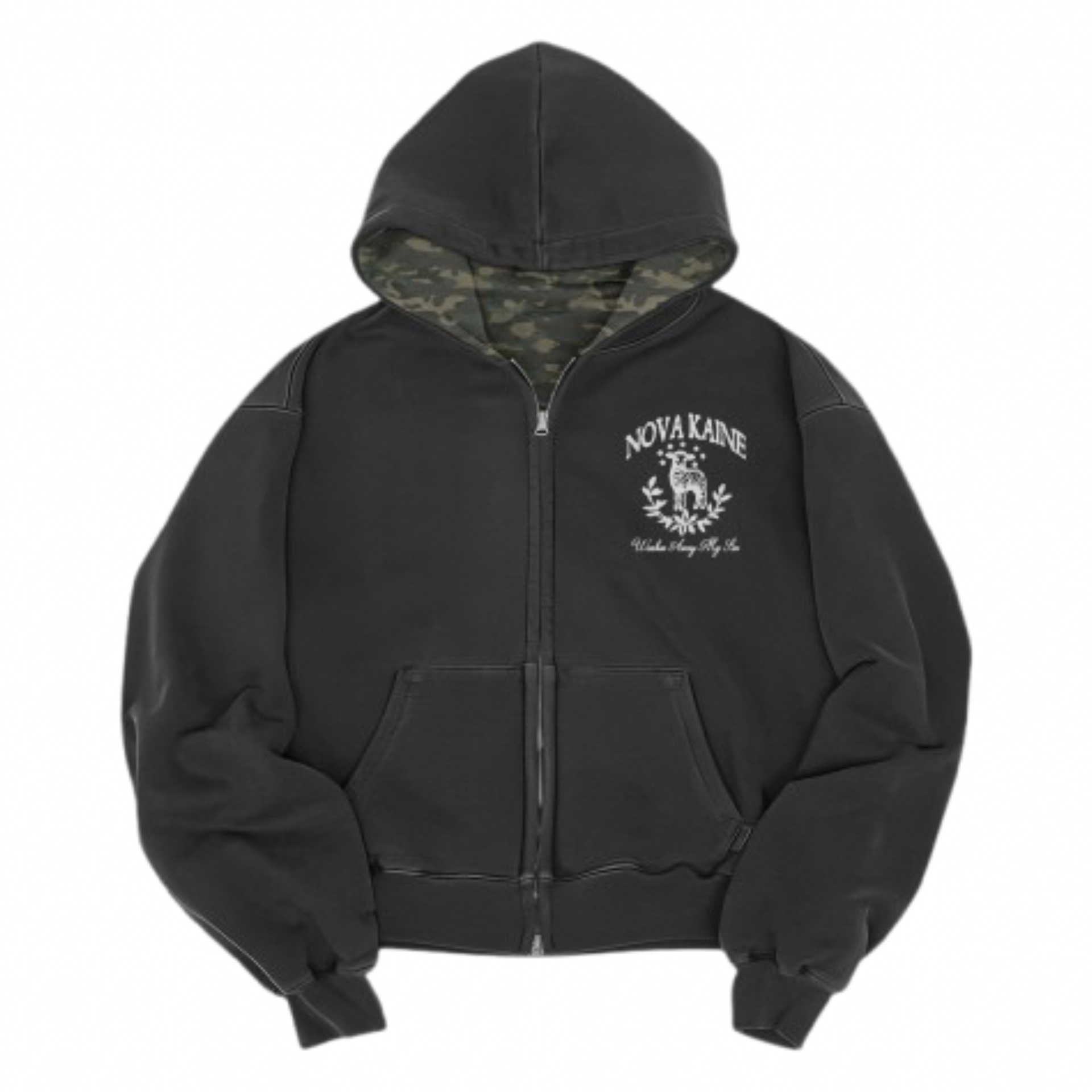 Reversible Camo Hoodie